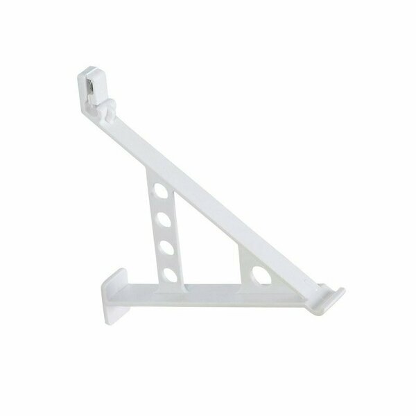 Rubbermaid RACK SHOE FASTSET WHT 3F58-LW-WHT